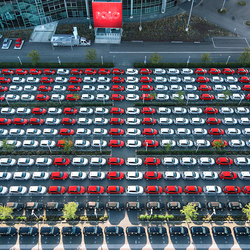 Wolfsburg – aufwändigstes „Luftbild“ für VW
